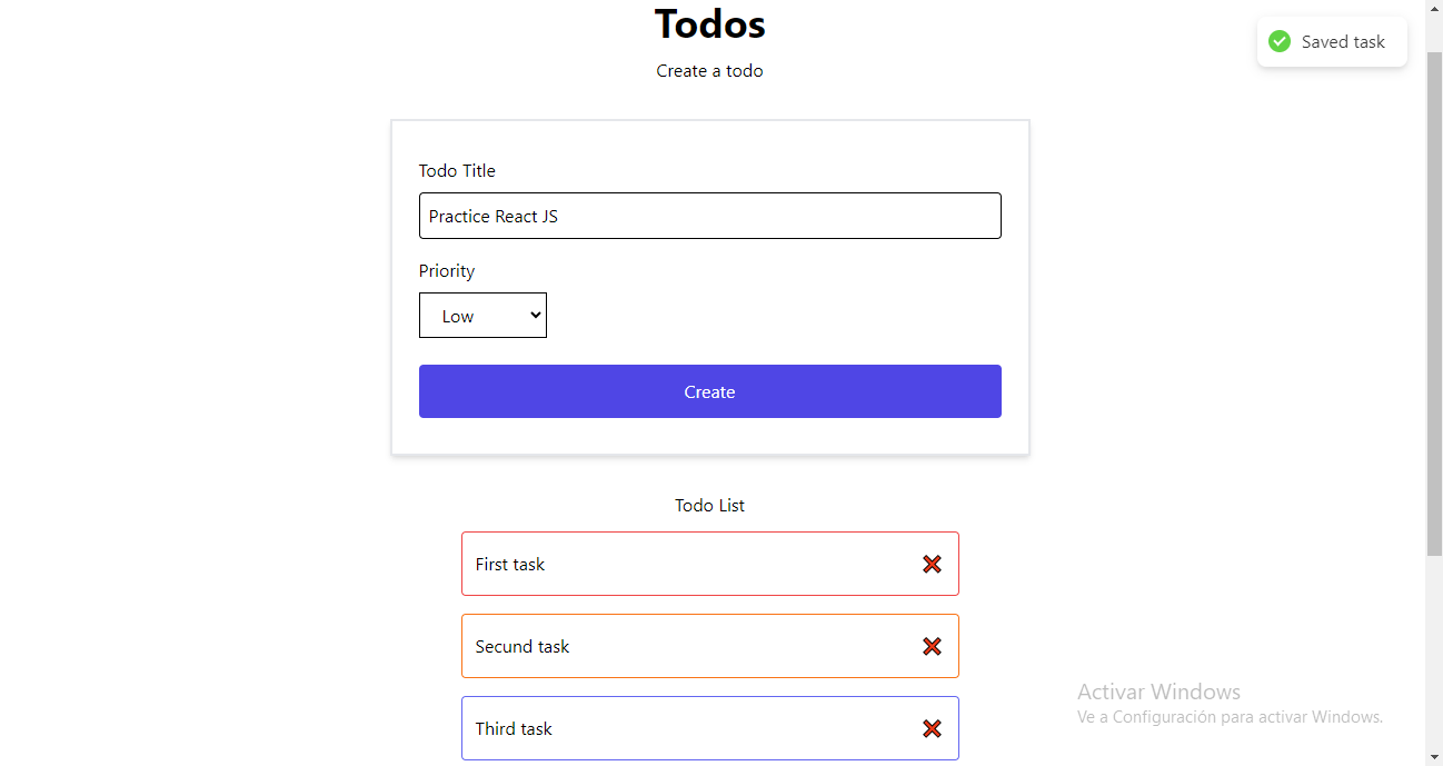 Todo-app React